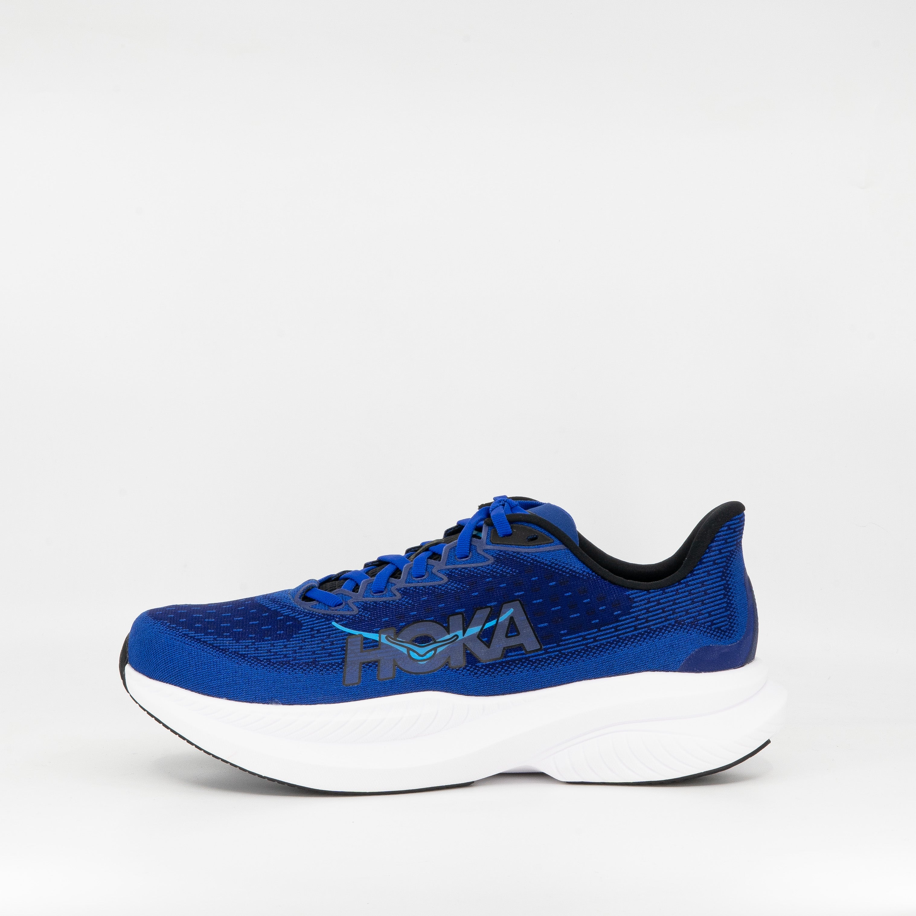 Hoka Mach 6 (2E Wide) Mens Black/Night Sky - Frontrunner Colombo